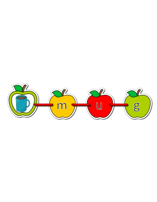 Apple Link-A-CVC Word - Bundle