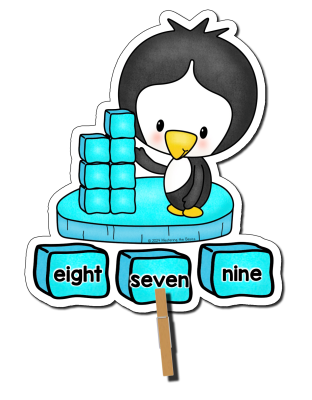 Penguin Ice Cube Counting