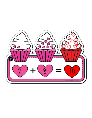 Valentine's Day Cupcake Addition