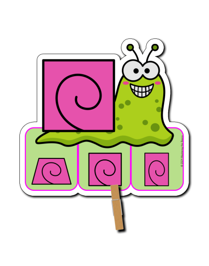 Snail-Shape Clip Cards