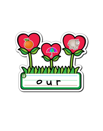 Hearts In Bloom Mystery Sight Words (Primer 3-Letter Sight Words)